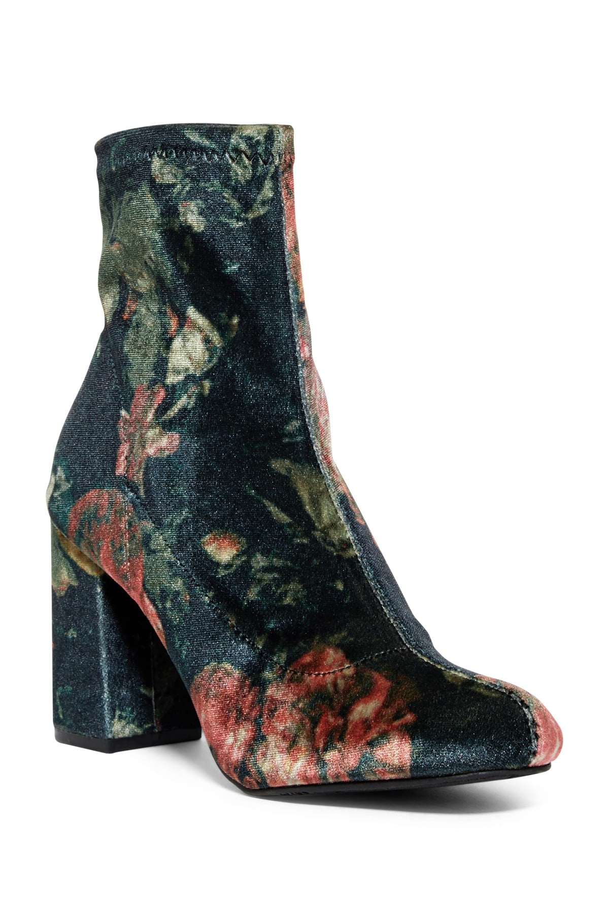 mia floral booties