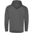 thumbnail image 2 of Awdis Mens Varsity Full Zip Hoodie, 2 of 3