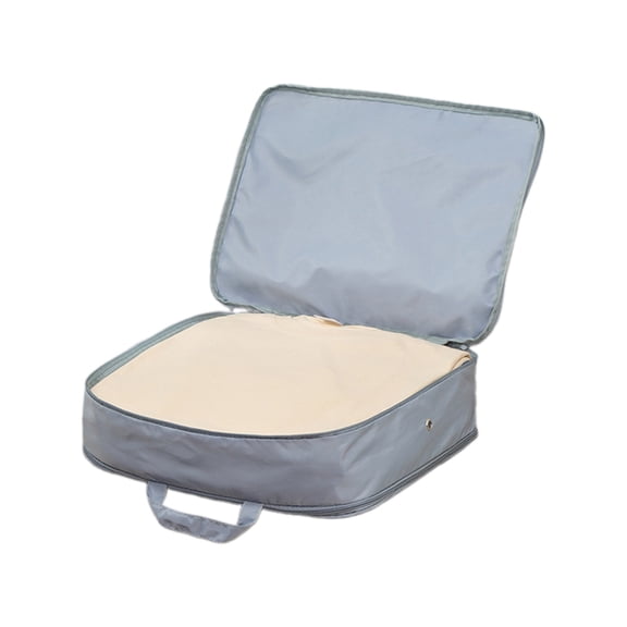 ZPAQI Luggage Storage Bags with Double Zipper Compression Packing Cubes for Suitcase