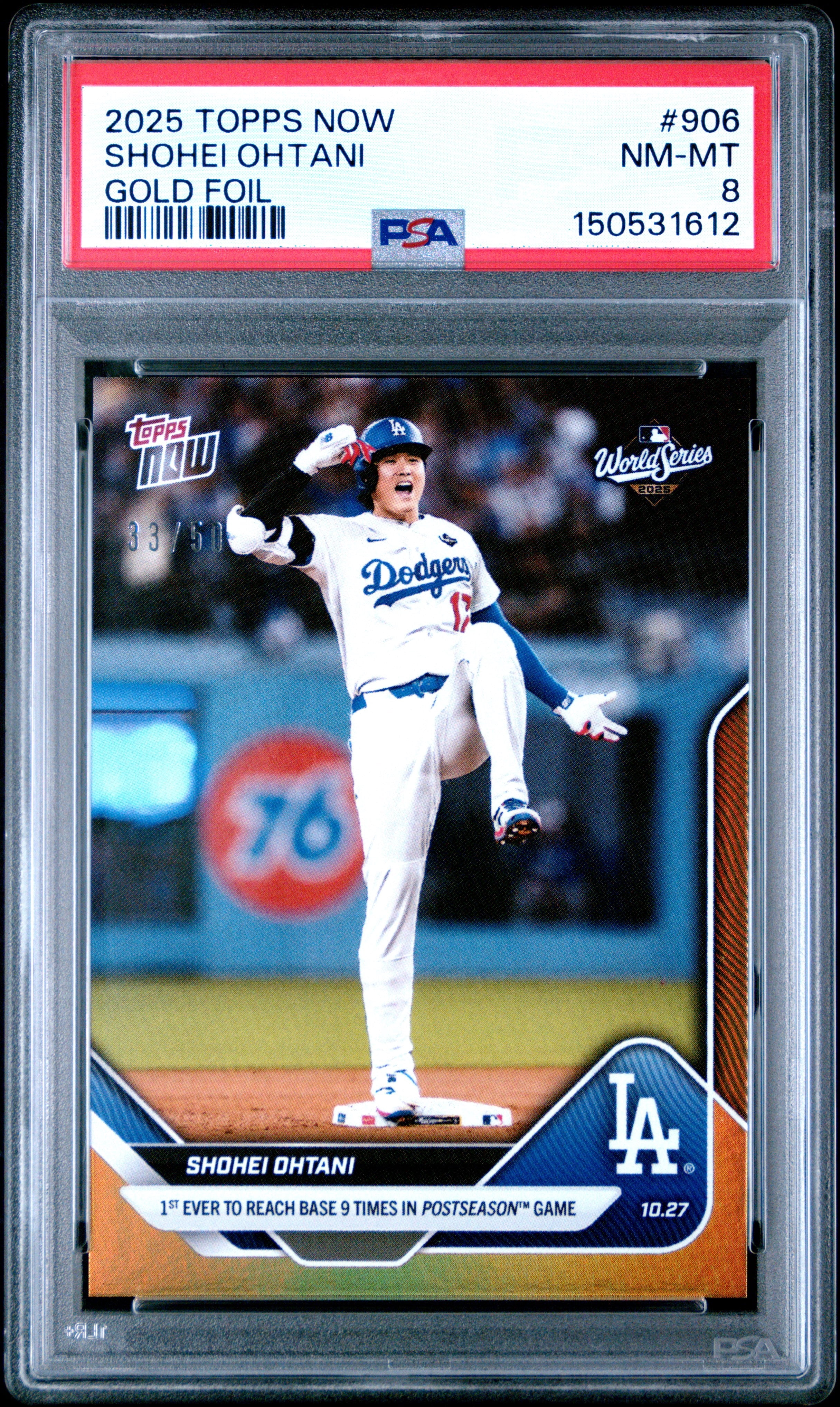 50 50 Ohtani Card