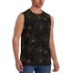 thumbnail image 2 of Fotbe Gold Spiders And Cobwebs Men's Camiseta sin Mangas Estampada para Hombres, Playera Casual para Gimnasio, Entrenamiento, Playa-Large, 2 of 6