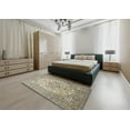 thumbnail image 5 of Ahgly Company Machine Washable Indoor Rectangle Traditional Brown Area Rugs, 8' x 12', 5 of 7