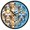 Cartoon Dogs Face, variant on Dailycode Night Light Wall Clock Glow in The Dark 12 inch Battery Operated Silent Luminous Clocks, Sloths with Branch and Leaf