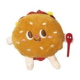 thumbnail image 1 of Juguete con hierba gatera para gatos domésticos, juguete de peluche, entrenamiento para gatos domésticos, accesorios para masticar gatitos resistentes Hamburguesa, 1 of 8