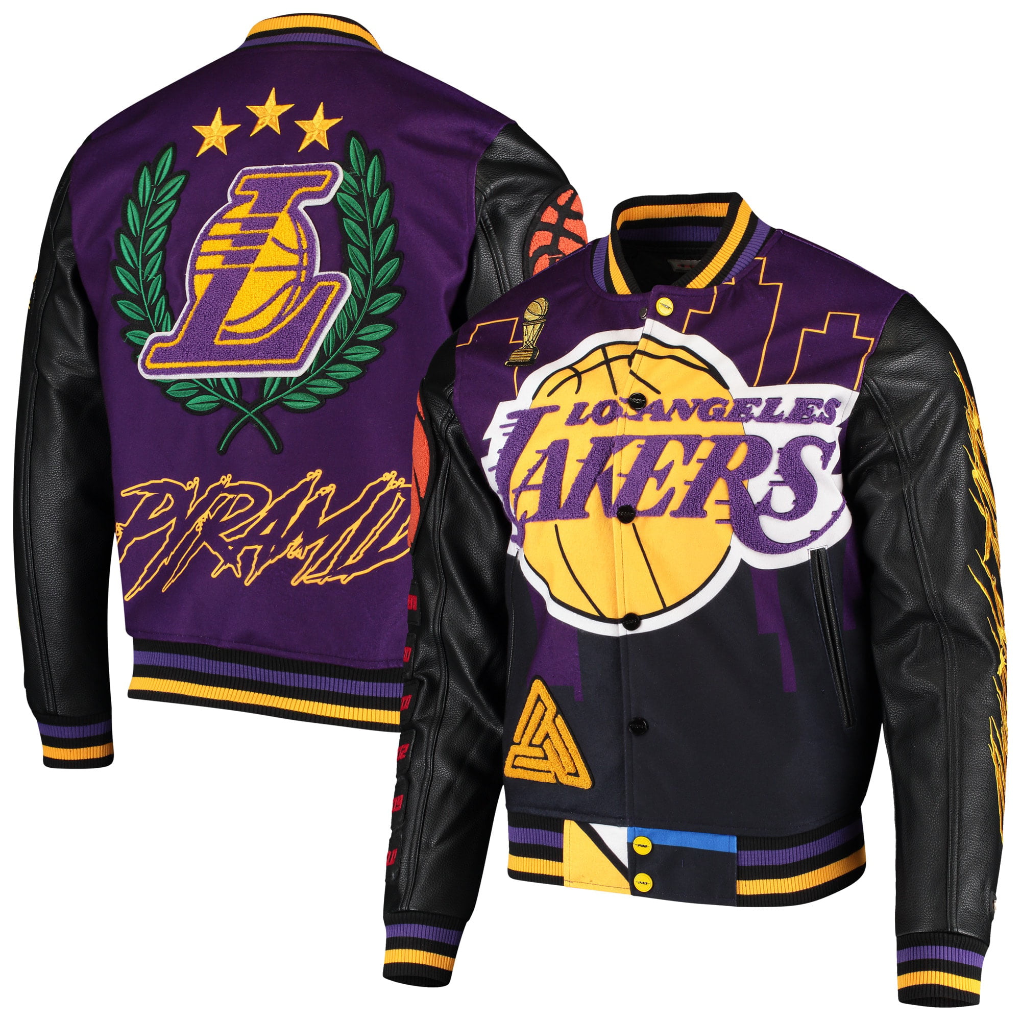 lakers college jacket