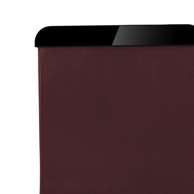 Bolsa de basura para coche, bolsa de almacenamiento de basura con luz LED para Tesla modelo 3/Y (rojo vino)