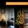 thumbnail image 3 of GE 7-Day Programmable Power Strip with Digital Timer, 8 Grounded Outlets, Indoor, 15 Amp, 1800W, Easy Presets and Custom Settings for Weekly Cycle, Minute Intervals, 15077 Black, 3 of 8