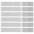 thumbnail image 3 of SHISUYAN 1 Ensemble 30 Pcs Brochettes en Acier Inoxydable Réutilisables pour Barbecue (Argent), 3 of 8