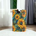 thumbnail image 6 of Yayeee Freestanding Laundry Hamper with Handle Collapsible Large Storage Basket for Clothes, Stained Glass Sunflowers Pattern, 6 of 7