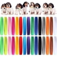 thumbnail image 1 of 45 Pieces Puppy Whelping Collars Double-Sided Newborn Pet Identification Bands 3 Sizes Adjustable Puppy Collars Soft Co, 1 of 5