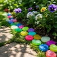 thumbnail image 5 of Aoznliie Glow in The Dark Garden Stones, 36 Pcs Luminous Pebbles for Walkways Yard, Night Guide Landscape Rocks for Pathways Outdoor Decor, Multicolor, 5 of 8