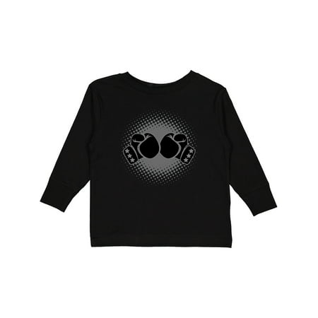 

Inktastic Boxing Gloves Sports Gift Gift Toddler Boy or Toddler Girl Long Sleeve T-Shirt