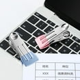 thumbnail image 3 of 8Pcs Clothes Clips Groove Design Non Slip T-shirt Socks Coat Quilt Drying Clamps Dormitory Essential for Daily Use, 3 of 10
