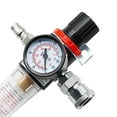 thumbnail image 6 of Colaxi Water Oil Separator Air Pressure Regulator 1/4inch Durable Practical Compressed Air Regulator for Pneumatic Component, 6 of 8