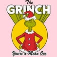 thumbnail image 2 of Junior's Dr. Seuss Christmas Grinch You're a Mean One  Graphic T-Shirt, 2 of 3