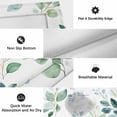 thumbnail image 6 of Eucalyptus Leaves Outdoor Rug for Patio/Deck/Porch, Non-Slip Large Area Rug 6 x 9 Ft, Spring Botanical Pastoral Green Indoor Outdoor Rugs Washable Area Rugs, Reversible Camping Rug Carpet Runner, 6 of 8