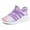 Gradient Purple, variant on Kushyshoo Kids Sneakers Gradient Blue Running Tennis Athletic Shoes for Girls Size 2 (Big Kid)