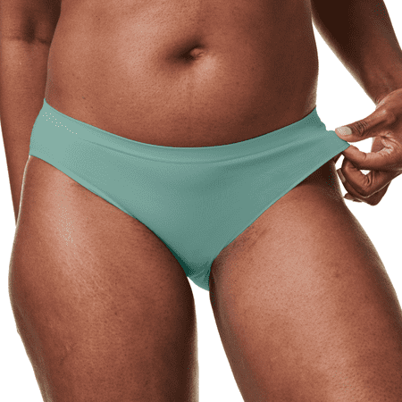 BRAVADO! DESIGNS Sustainable Panty | Mid-Rise | Seamless | Jade | XL/XXL