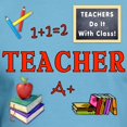 thumbnail image 3 of CafePress - Teachers Do It With Class Fitted T Shirt - Fitted T-Shirt, Vintage Fit Soft Cotton Tee, 3 of 4