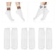 thumbnail image 4 of 6 pares de calcetines blancos de sublimación imprimibles, calcetines rectos en blanco, 4 of 6