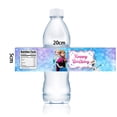 thumbnail image 3 of Etiquetas para envolver botellas de agua de Frozen, Anna y Elsa, etiquetas de cumpleaños, pegatinas, Blancanieves, Cenicienta, princesas, decoración para fiestas de cumpleaños infantiles, 3 of 5