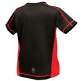 thumbnail image 2 of Regatta Activewar - Camiseta Beijing para niños (Negro/Rojo Clásico), 2 of 3