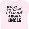 thumbnail image 4 of Inktastic My Best Friend is My Uncle with Hearts Boys or Girls Toddler T-Shirt, 4 of 5