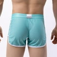 thumbnail image 2 of Sexy Men Ice Silk Seamless Boxer Briefs Pouch Underwear Shorts Trunks Underpants, 2 of 11
