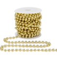thumbnail image 2 of Guirnalda decorativa de perlas YoungJewl con ribete de cinta, 10 m, color dorado, 2 of 7