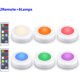thumbnail image 5 of Lot de 6 Eclairage à piles Spots sous meuble LED intégrée éclairage armoire 0.6W Multicouleur + télécommande Kuyhfg Bienvenido a Kuyhfg, 5 of 5