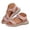 Pink, variant on Dakaela Women's Walking Sandals Strappy Summer Hiking Sport Shoes Athletic Workout Gym Slip on Sneakers with Arch Support Size 6.5