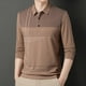 thumbnail image 1 of Blusa y camisa de manga larga con cuello vuelto para hombre, pijama deportivo para el hogar, camiseta de color liso, blusa deportiva de poliéster para hombre, 1 of 6