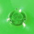 thumbnail image 3 of TychoTyke Kids Light Up 10 Inch Flying Disc Outdoor Fun Toy - Green, 3 of 6