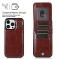 thumbnail image 2 of PU Leather Case With Card Slot Magnetic Holder Ring Phone Bag Cover For IPhone 14 13 12 11 Pro X XS Max XR 8 7 Plus SE 2022 2020, 2 of 5