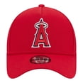 thumbnail image 2 of Youth New Era Red Los Angeles Angels 9FORTY A-Frame Adjustable Hat, 2 of 7
