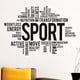 thumbnail image 5 of Yuarrent Etiqueta de la pared con citas inspiradoras del gimnasio fácil de aplicar PVC y protección del medio ambiente impermeable Decoración del hogar, 5 of 6