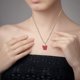 thumbnail image 2 of Colgante Joyería Clavícula Colgante Collar Cadena Accesorios Acrílico, 2 of 2