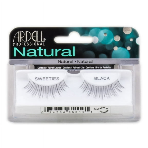 Ardell Professional Natural - Sweeties Black # 65019 - Pack of 1 with Sleek Comb