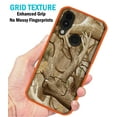 thumbnail image 4 of Case for CAT S62 PRO Phone, Nakedcellphone [Hunter Camouflage] Slim Hard Shell Protector Cover with Kickstand View Stand - Bright Orange Outdoor Camo Design, 4 of 6