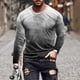 thumbnail image 1 of Blusas y camisas de manga larga con cuello redondo para hombre, blusas casuales de cuello redondo y manga larga, camisetas estampadas, blusas para hombre, 1 of 5