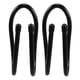 thumbnail image 5 of 2 juegos de soportes de pared para flauta, organizador de pared para puerta, soporte para flauta, soporte flexible de metal, colgador universal para flauta, 5 of 7