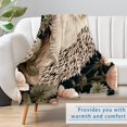 thumbnail image 6 of Hedgehog Custom Microfiber Throw Blanket - Soft and Warm Printed Throw Blanket Lightweight for Sofa, Bed, Couch, Office, Camping, 6 of 6