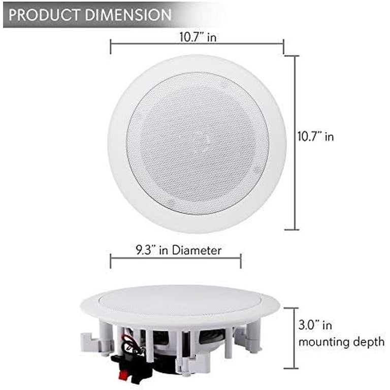 Pyle 8-In. Bluetooth In-Ceiling Speaker Pair photo 7