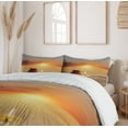 thumbnail image 5 of Ambesonne Boho Duvet Cover Set, Yoga Candle, 2-Calking, Orange Sand Brown, 5 of 6