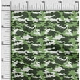 thumbnail image 2 of oneOone Polyester Lycra Green Fabric Camouflage Sewing Material Print Fabric By The Yard 56 Inch Wide, 2 of 4