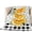 Black, variant on Orange Slices Quilted Comforters Cooling Blanket Oversized King Size, Daisy Honeybee Polka Dots Yellow Purple Plaid Cold Comfort for Hot Sleepers Lightweight Air Conditioning Quilt Blanket for Bed
