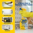 thumbnail image 5 of Zep Plus Foaming Kitchen Cleaner 32 oz and Blue Microfiber Rag No-Streak Cleaner for Kitchen Countertops Backsplashes and Appliances, 5 of 8