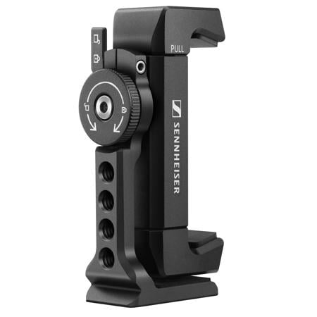 Sennheiser - XS Lav USB-C Mobile Kit Omnidirectional Clip-on Microphone with Smartphone Clamp & Manfrotto PIXI Mini Tripod