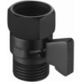 thumbnail image 1 of Shower Flow Water Valve  Brass Shut Off Valve for Hand Shower  RV Hose Flow Restrictor  Chrome, 1 of 9