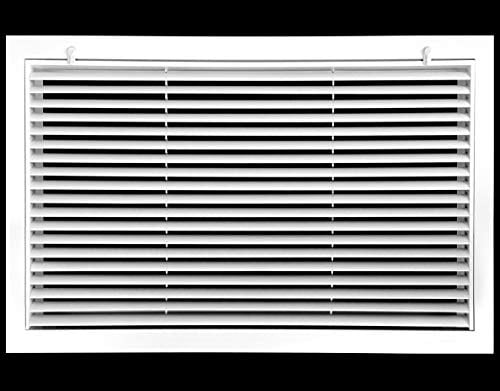 Outer Dimensions: 31.75w X 15.75h Easy Airflow Linear Bar Grilles 30 X 14 Aluminum Return Filter Grille